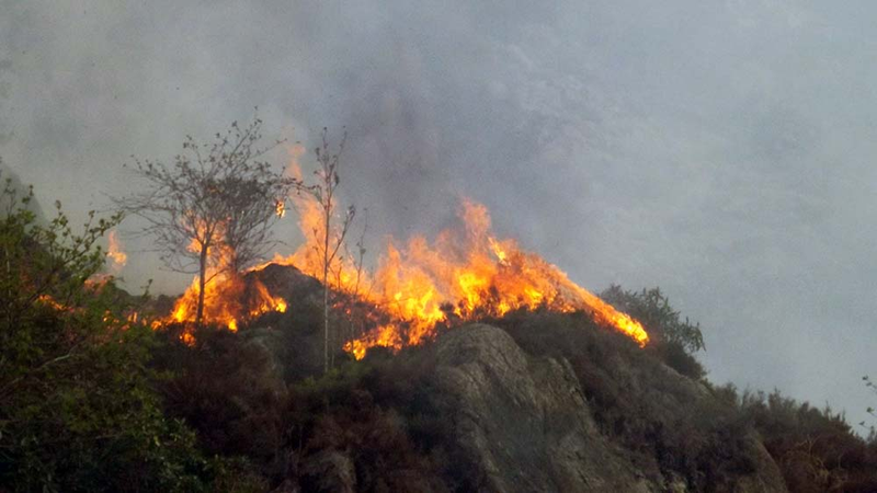 Illustration for article titled Fire in the mountain